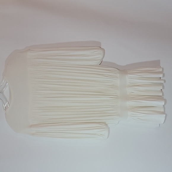 PREMONITION AUSTRALIA | Cream V Neck Top - Picture 3 of 6